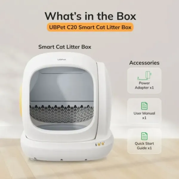 Смарт-лоток для тварин UBPet UCAT C20 (White)
