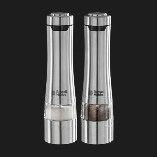 Млини для солі та перцю Russell Hobbs ААх4 2шт сталеві