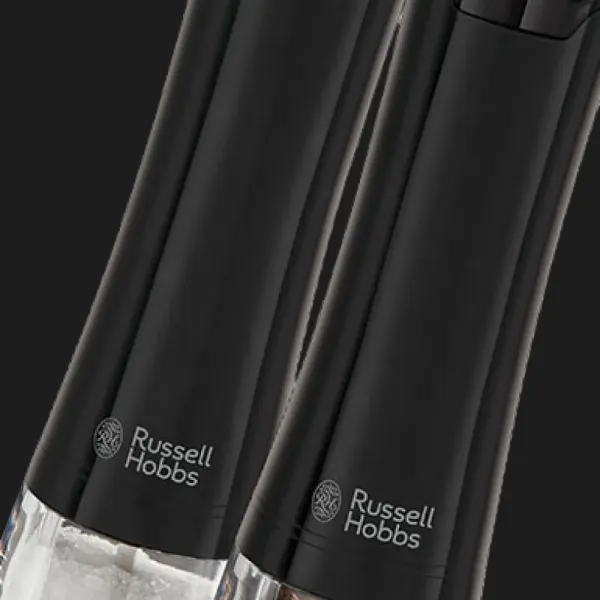 Млини для солі та перцю Russell Hobbs ААх4 2 шт чорний