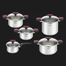 Набір посуду Tefal Cook&Clip 10 предметів
