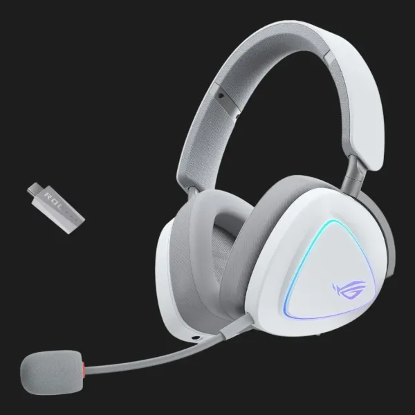 Ігрова гарнітура ASUS ROG Delta II (White) (UA)