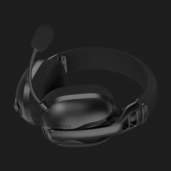Ігрова гарнітура Hator Hyperpunk 3X Hi-Res Wireless (Black) (ESH14) (UA)