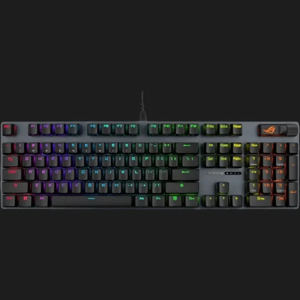 Клавіатура ASUS ROG Strix Scope II X NX Snow V2 EN PBT (Black) (UA)