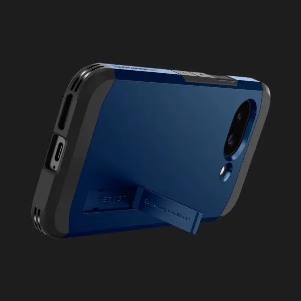Чохол Spigen Tough Armor MagSafe для Google Pixel 9а (Navy Blue)