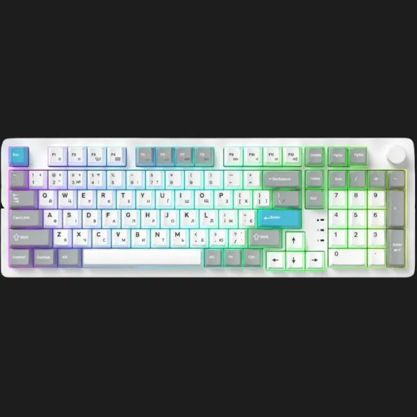 Клавіатура GamePro Asgard Drakkar (MK305WH) (White) (UA)