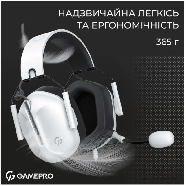 Гарнітура GamePro Genesis Hunter (White) (UA)