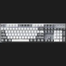Клавіатура GamePro Genesis Metallic 100% Red switches (Gray) (UA)