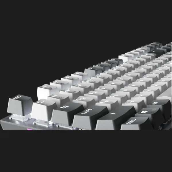 Клавіатура GamePro Genesis Metallic 100% Red switches (Gray) (UA)