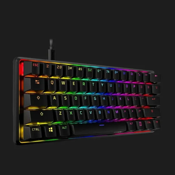 Клавіатура HyperX Alloy Origins 60 (HX red linear) (Black)