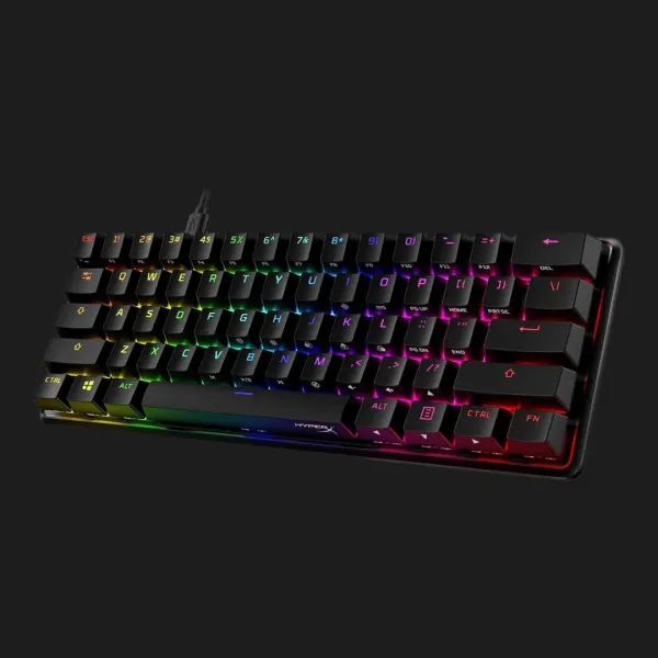 Клавіатура HyperX Alloy Origins 60 (HX red linear) (Black)