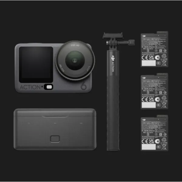 Екшн-камера DJI Osmo Action 6 Adventure Combo