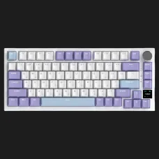 Клавіатура ігрова Ajazz AK820 PRO Gift Switch (White/Purple) (AK820PRO-G-PWB) (UA)
