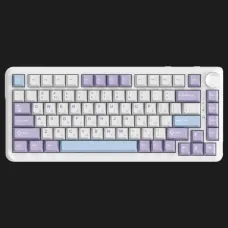 Клавіатура ігрова Ajazz AK820 MAX Magnetic Switches (White/Purple) (AK820MAX-WM-PWB) (UA)