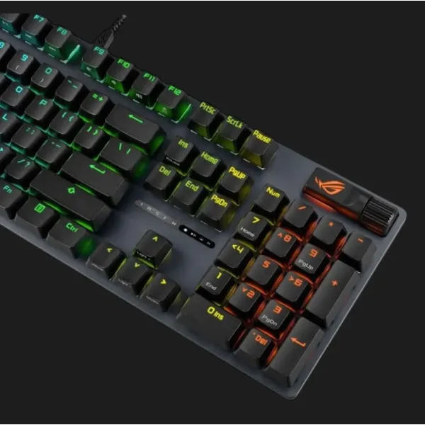 Клавіатура ASUS ROG Strix Scope II X NX Snow V2 UKR ABS (90MP03XG-BKMA00) (Black) (UA)