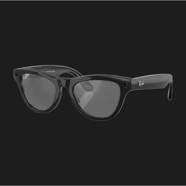 Смарт-окуляри Ray-Ban Meta Skyler (Shiny Black /Clear) (RW4010 601/SB 52-20) (M)