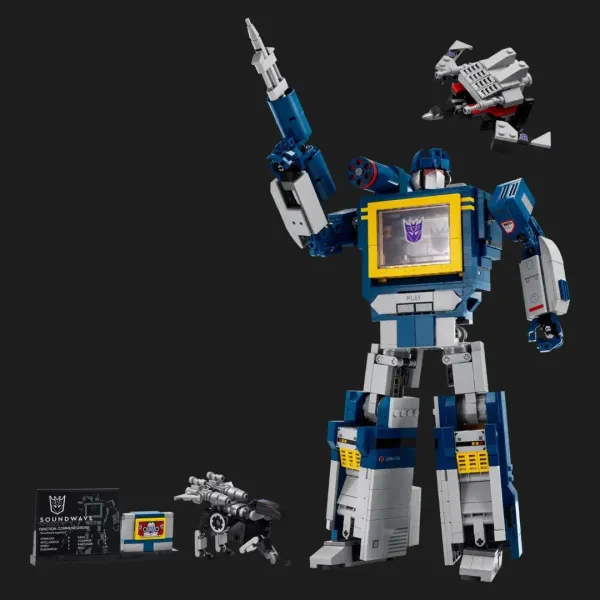 Конструктор LEGO Icons Transformers: Саундвейв (10358)
