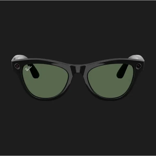 Смарт-окуляри Ray-Ban Meta Skyler (Shiny Black/G-15 Green) (RW4010 601/71 52-20) (M)