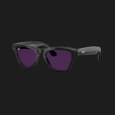 Смарт-окуляри Ray-Ban Meta Skyler (Gen 2) (Shiny Black/Clear to Amethyst Transitions) (RW4014 601/CH 52-20) (M)