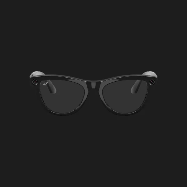 Смарт-окуляри Ray-Ban Meta Skyler (Gen 2) (Shiny Black/Clear to Amethyst Transitions) (RW4014 601/CH 52-20) (M)