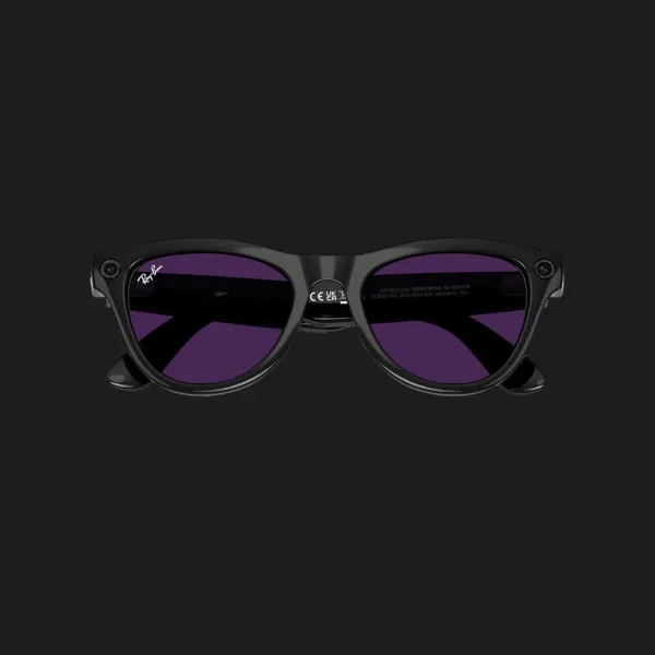 Смарт-окуляри Ray-Ban Meta Skyler (Gen 2) (Shiny Black/Clear to Amethyst Transitions) (RW4014 601/CH 52-20) (M)