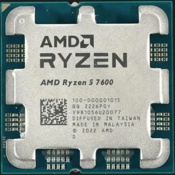 Процесор AMD Ryzen 5 7600 sAM5 Tray (100-000001015)