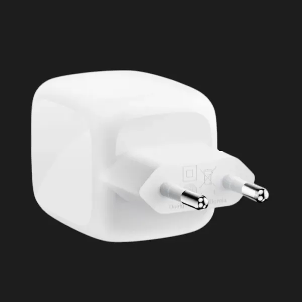 Блок живлення Belkin Home Charger 67W 2хUSB-С GAN PD PPS (White)
