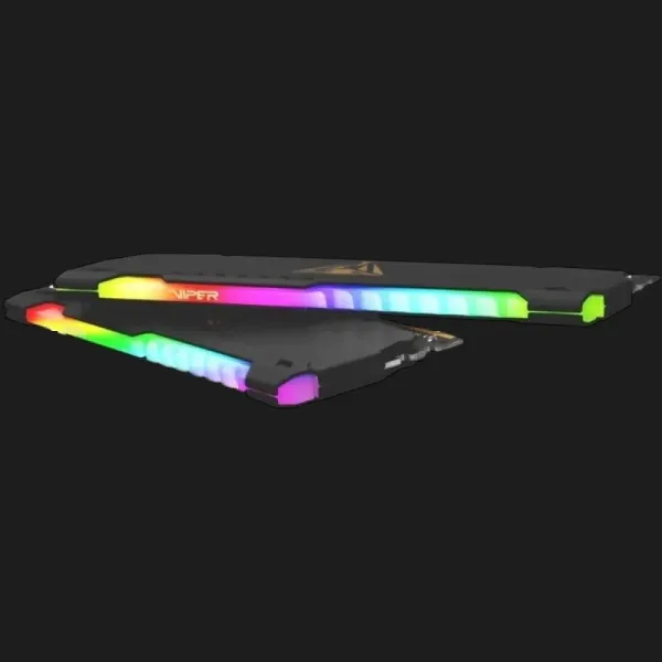 Оперативна памʼять Patriot Viper Steel RGB Black DDR4 64GB 2x32GB 3600MHz (PVSR464G360C0K)
