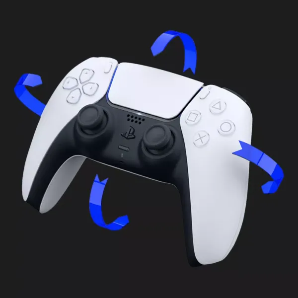 Безпровідний геймпад Sony PlayStation 5 DualSense (White)