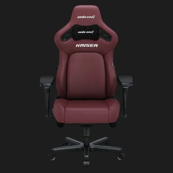 Крісло ігрове Anda Seat Kaiser 4 V2 XL PVC (Maroon) (UA)