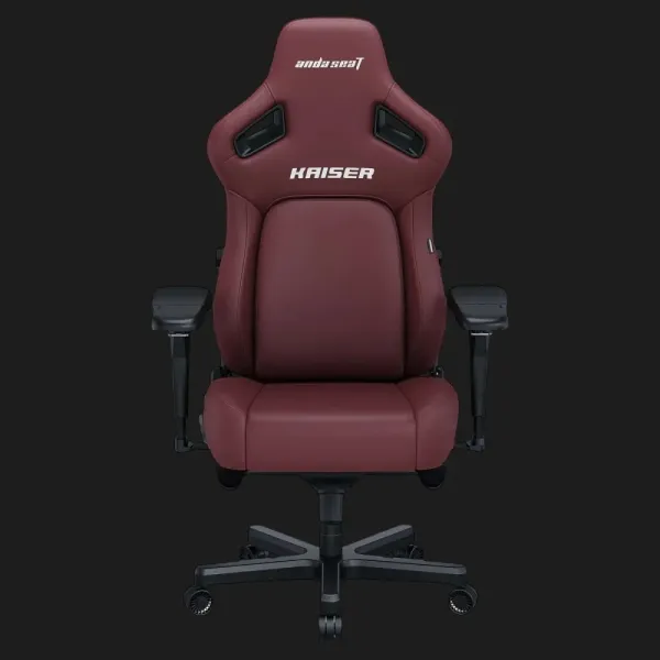 Крісло ігрове Anda Seat Kaiser 4 V2 XL PVC (Maroon) (UA)