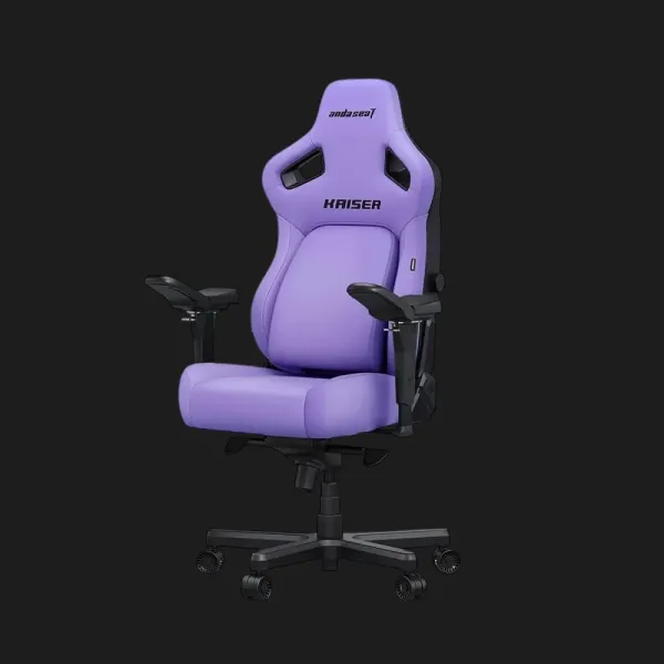 Крісло ігрове Anda Seat Kaiser 4 V2 XL PVC (Purple) (UA)