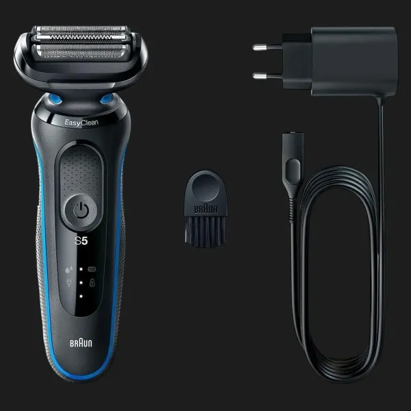 Електрична бритва BRAUN Series 5 Wet&Dry (51-B1000s) (Black/Blue)