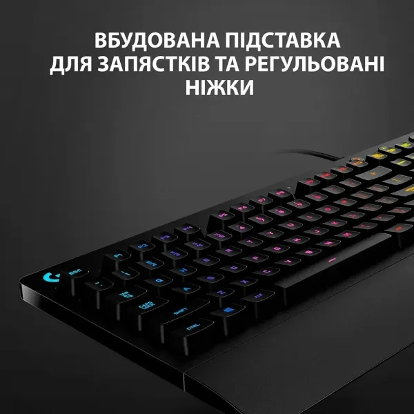 Клавiатура ігрова Logitech G213 Prodigy (Black) (UA)
