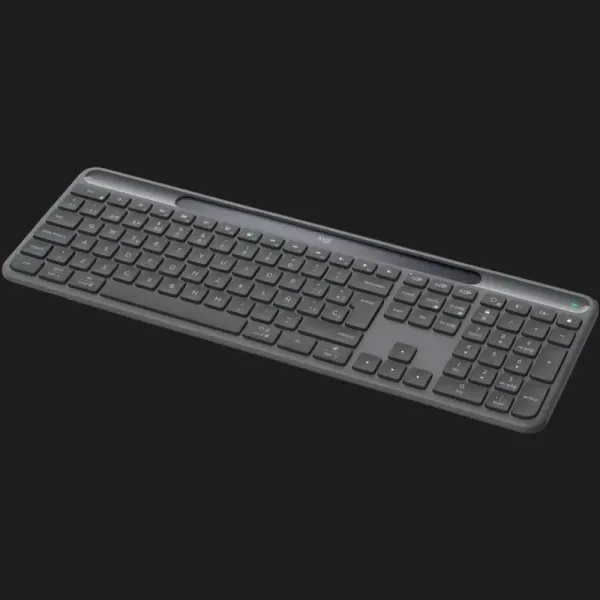 Клавiатура бездротова Logitech Slim Solar+ (Graphite) (UA)