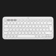 Клавiатура Logitech Pebble Keys 2 K380s (White) (UA)