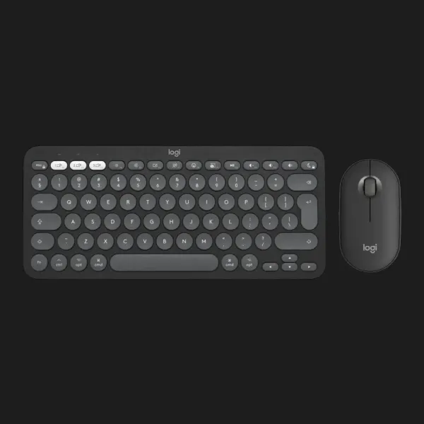 Комплект Logitech Pebble 2 Combo for Mac (Graphite) (UA)