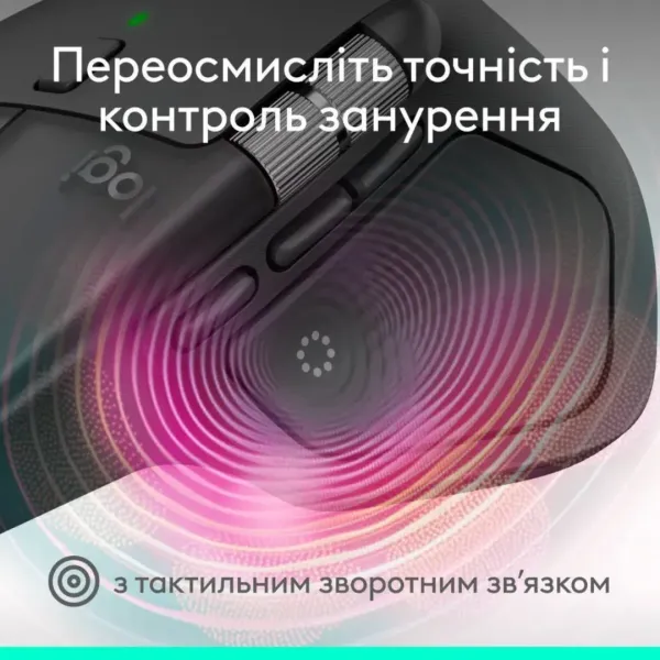 Миша Logitech MX Master 4 for Business Wireless/Bluetooth (Graphite) (UA)