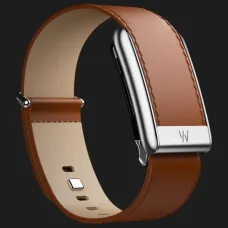 Ремінець Whoop LeatherLuxe Band Straight для Whoop 5.0 (Chestnut/Cream with Titanium) (Size S)