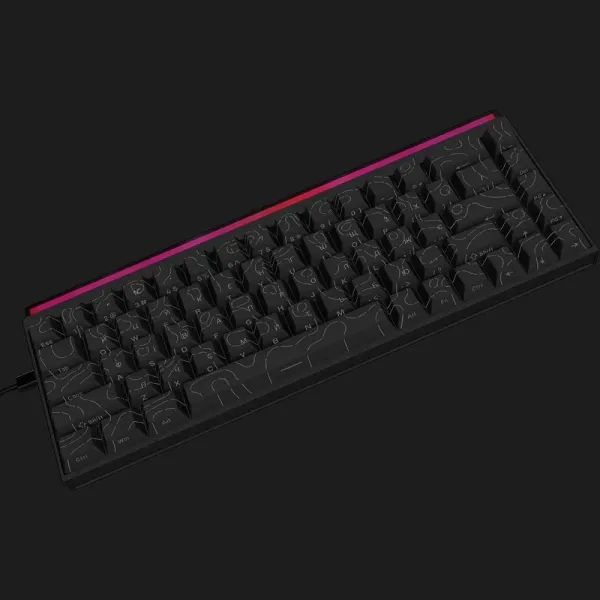 Клавіатура Ajazz NK68 Red switches Side Contour (Black) (UA)