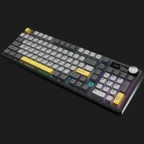 Клавіатура Ajazz AK980 V2 Maillard Switch (Black) (UA)