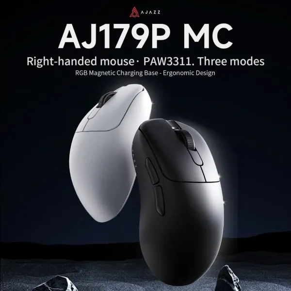 Ігрова миша Ajazz AJ179P MC (Black) (UA)