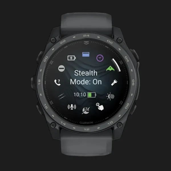 Garmin Tactix 8 51mm AMOLED Slate Gray Cerakote Coating Applied Ballistics Ultralight Solver