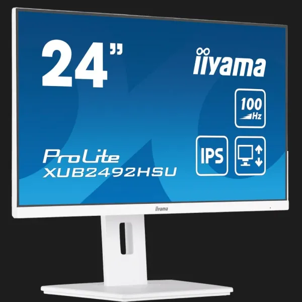Монітор iiyama 23.8" IPS 100Hz XUB2492HSU-W6 (UA)