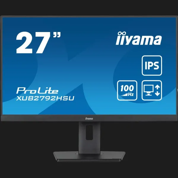 Монітор iiyama 27" IPS 100Hz XUB2792HSU-B6 (UA)