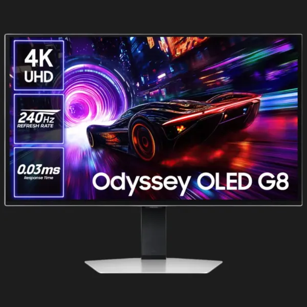 Ігровий монітор Samsung 27" Odyssey G8 OLED 240Hz (LS27FG812SIXUA) (UA)