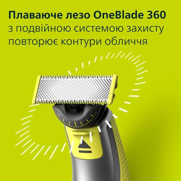 Змінні плаваючі леза OneBlade 360 (QP440/50)