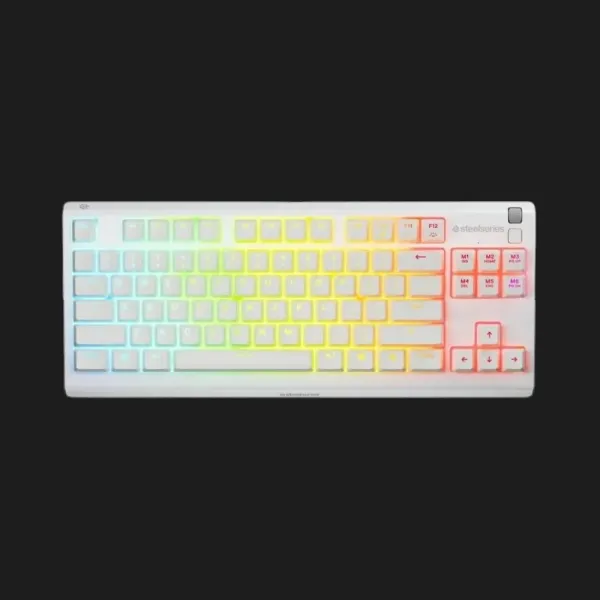 Ігрова клавіатура SteelSeries Apex 3 TKL (UA) (White)