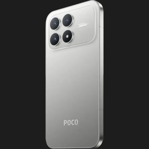 Смартфон POCO F8 Pro 12/256GB (Titanium Silver)