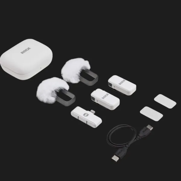 Мікрофонна радіосистема Rode Wireless Micro Lightning (White)