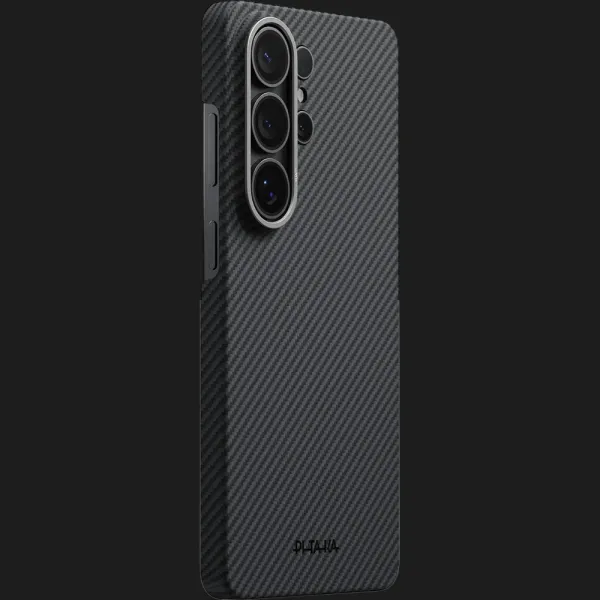 Чохол Pitaka Edge Ultra-Slim Classic Twill 600D для Samsung Galaxy S26 Ultra (Black/Gray)